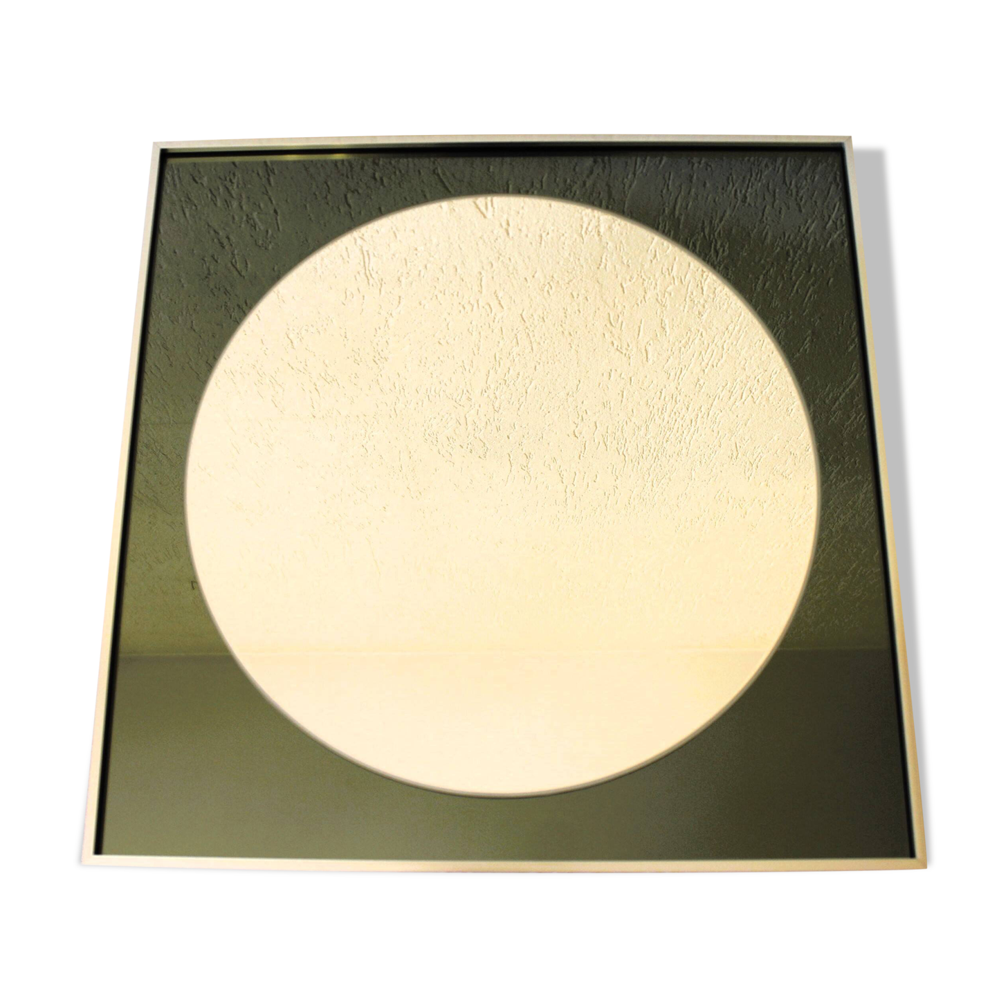 Knitter Duro Two-Tone Glass Mirror 70s