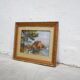Tableau vintage, peinture signée R. Durand