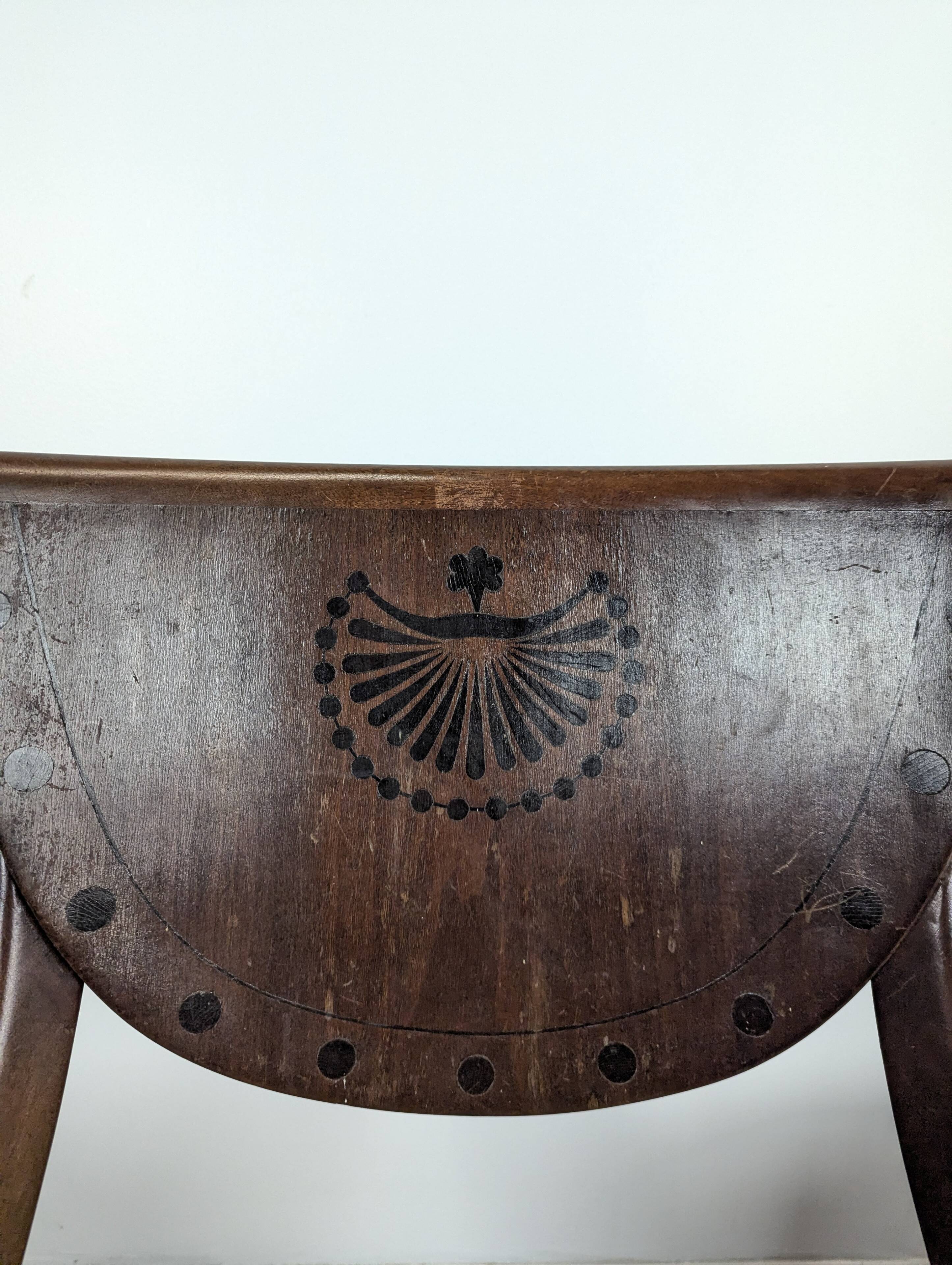 Pair of Restoration style chairs