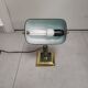 Lampe banquier de bureau marbre vert