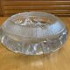 Vintage Cut Crystal Ashtray Saint Louis Style #E081