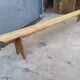 Banc en sapin