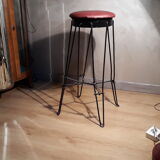Tabourets style pieds épingles 1950