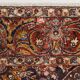 Handwoven Medallion Rug - With Flowers