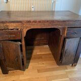Bureau, ancien coffre renaissance XVIe