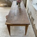 Oak farmhouse table