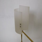 Golden and white original chandelier