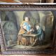 Granval: oil painting on canvas depicting a tasting scene in the cellars of a monastery.