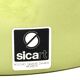 Space age set of 2 green ceramic vide poche, Sicart Italy ca. 1970