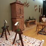 Wardrobe style folk art