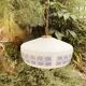 Suspension in opaline milk glass