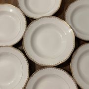 Set of 11 soup plates - Pommier Dureil 72 - L'Étoile Porcelain