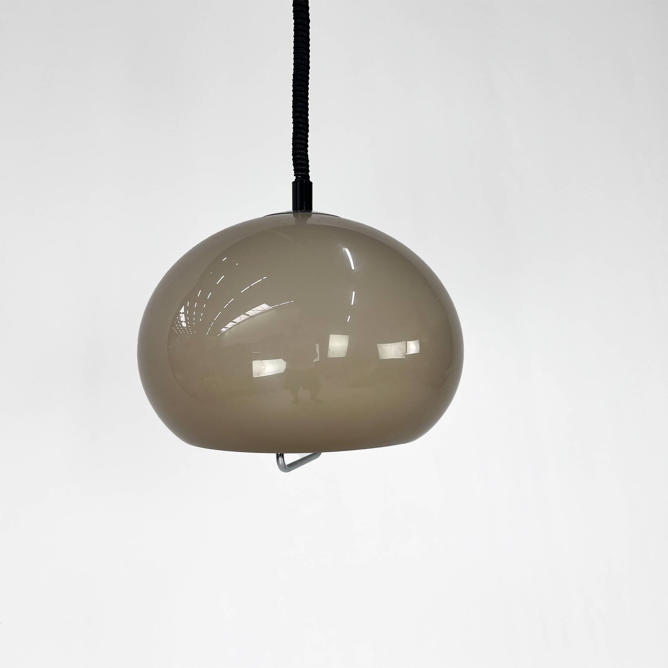 Vintage Dutch design mushroom pendant by Dijkstra, 1960s