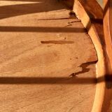 Set of 6 Luterma bistro chairs in beech wood 40-50s