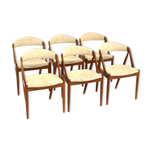 set de 6 chaises en teck