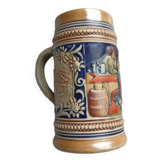 Numbered German beer mug