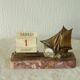 Perpetual calendar decor boat art deco