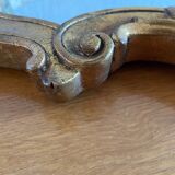 Golden mirror 28x44cm