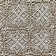 Bed throw crochet tablecloth 220x220