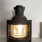 Marine lamp 1900, electrified, 2m fabric cable