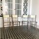 Formica chairs and wood