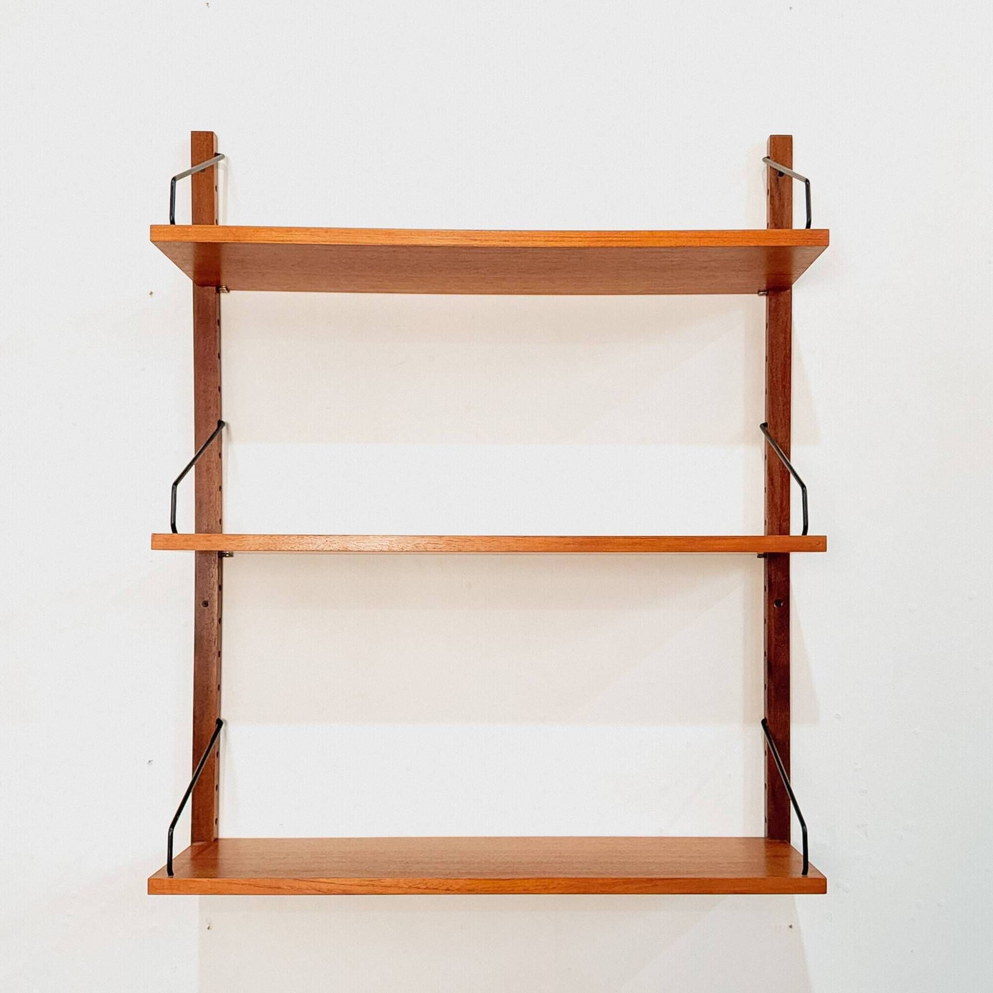 Poul Cadovius one bay teak Wall unit