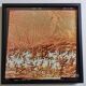 Framed Satellite Photograph - Landsat Image 1980, 42 x 42 cm