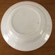 Hollow porcelain dish with rooster pattern