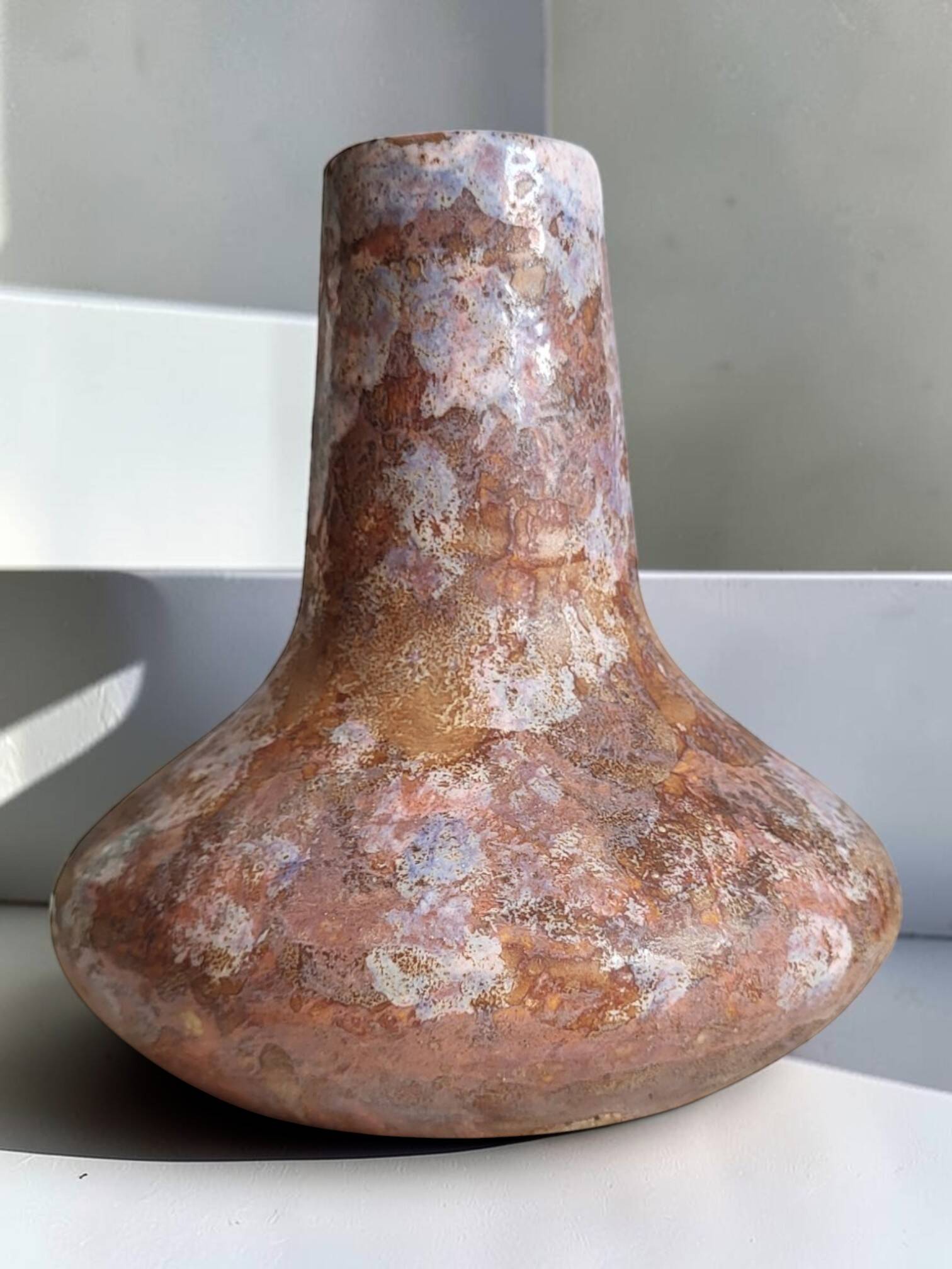 Art Nouveau stoneware vase / Gresmor