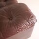Modular leather sofa