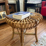 Rattan stool