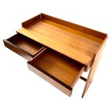 Vintage rosewood desk, MIM Roma, Italy 1970s