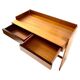 Vintage rosewood desk, MIM Roma, Italy 1970s