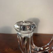 1950s/60s Vannes crystal candlestick, France