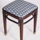 Tabouret Art Déco fabriqué dans les années 1930 en Autriche