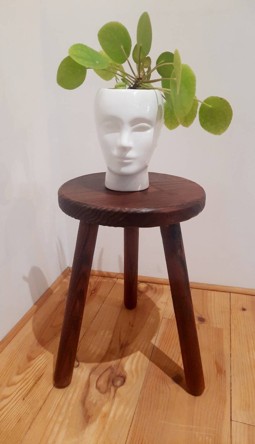 Wooden Tripod Stool