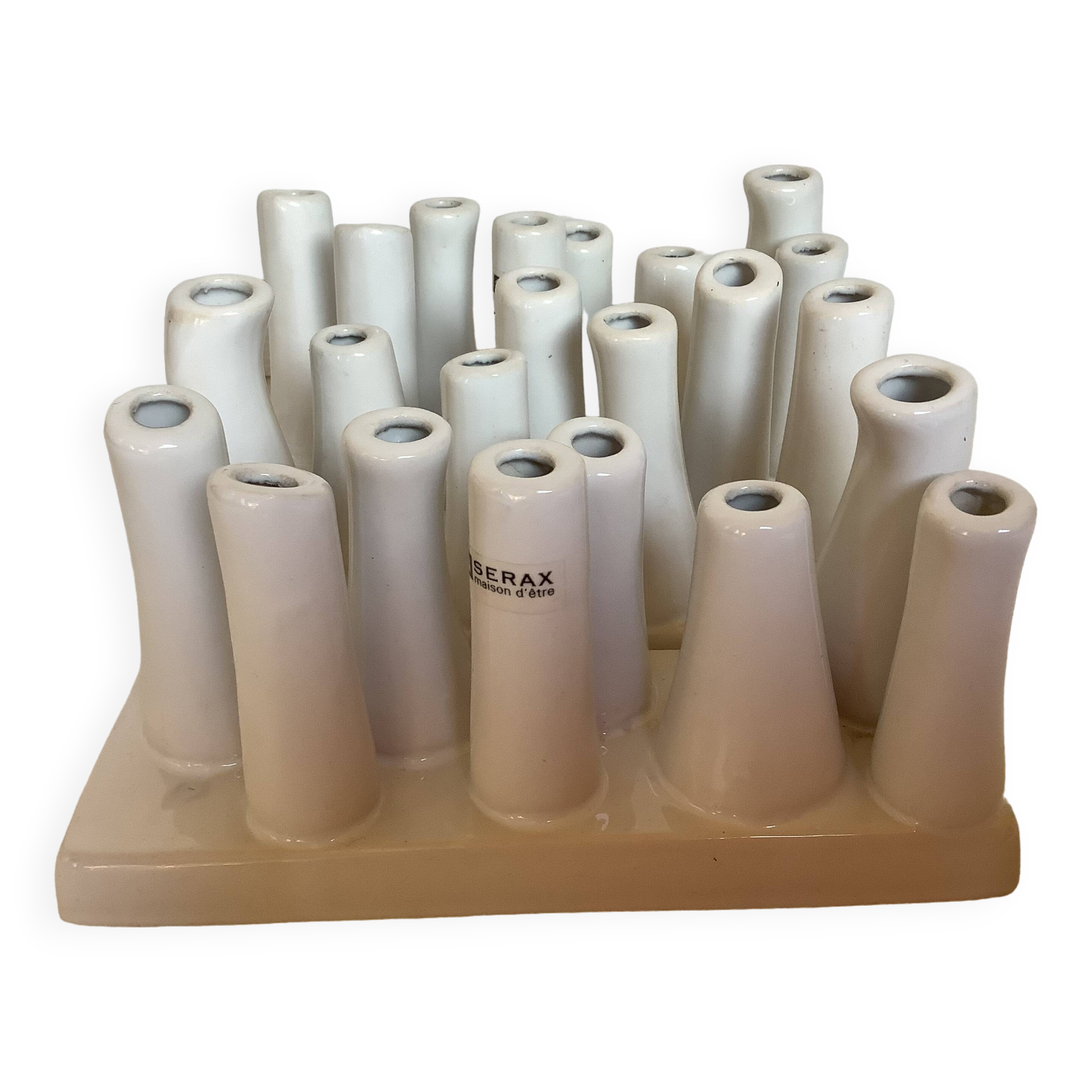 Trio de piques fleurs vases Serax