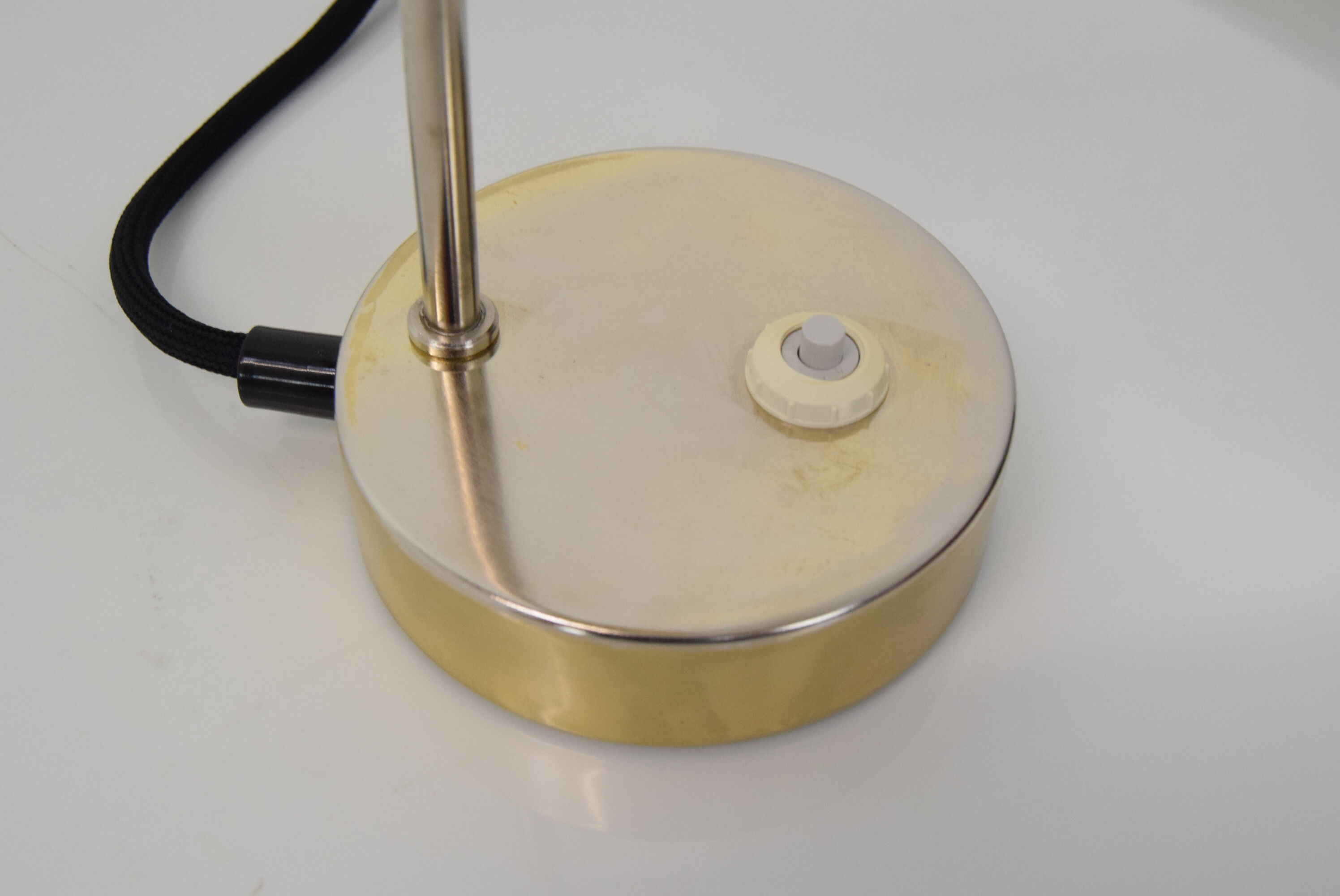 Lampe de table du milieu du siècle Kamenicky Senov, années 1960.