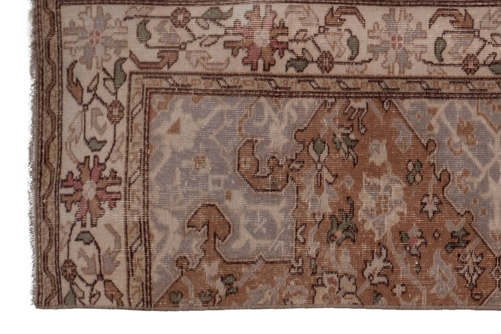 Vintage Turkish hallway rug 62x238 cm