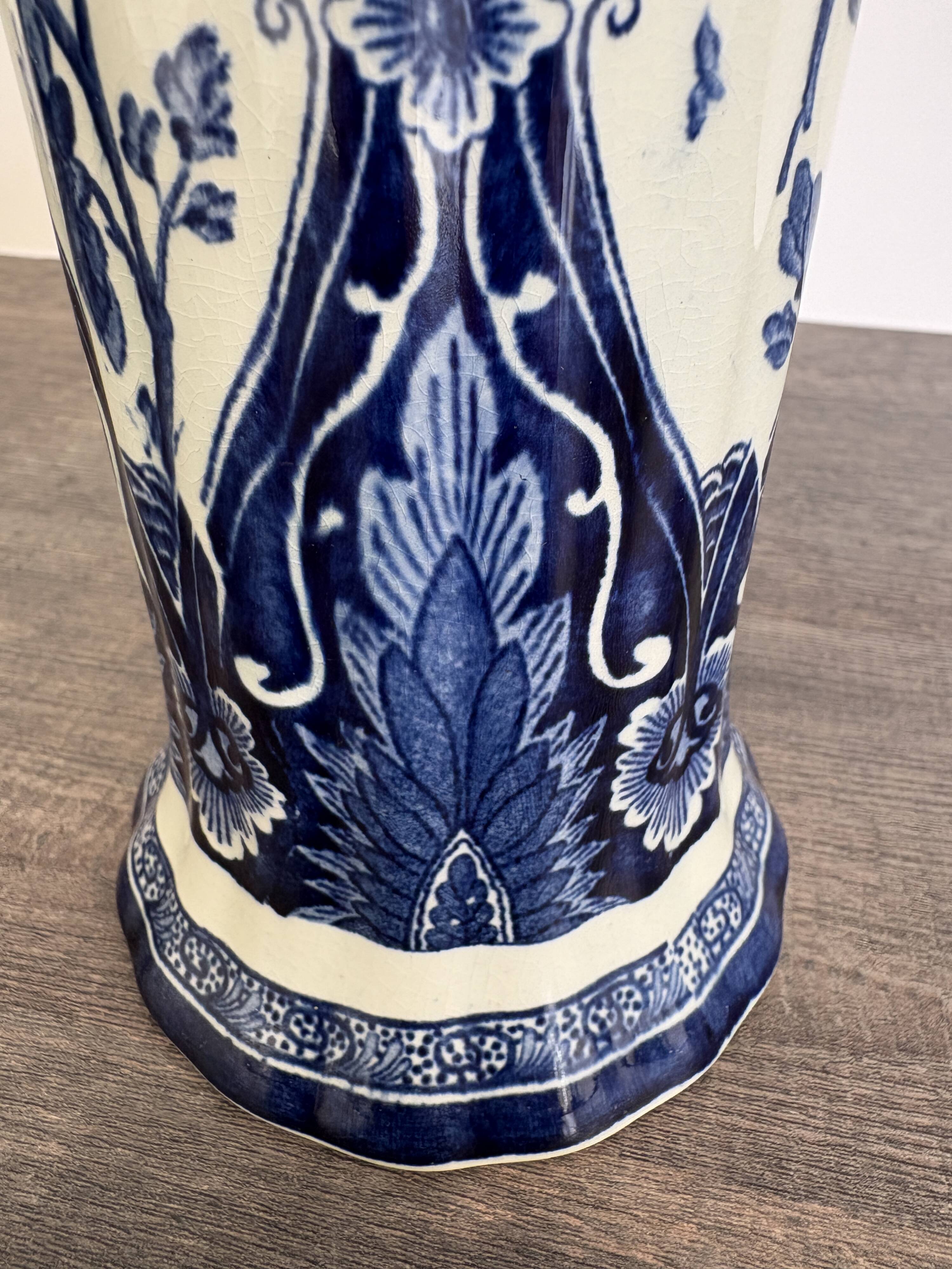 Antique Delft vase – Petrus Regout Maastricht