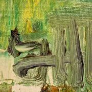 Vintage abstract painting