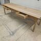 Grande table en noyer