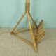 Rattan magazine lamp