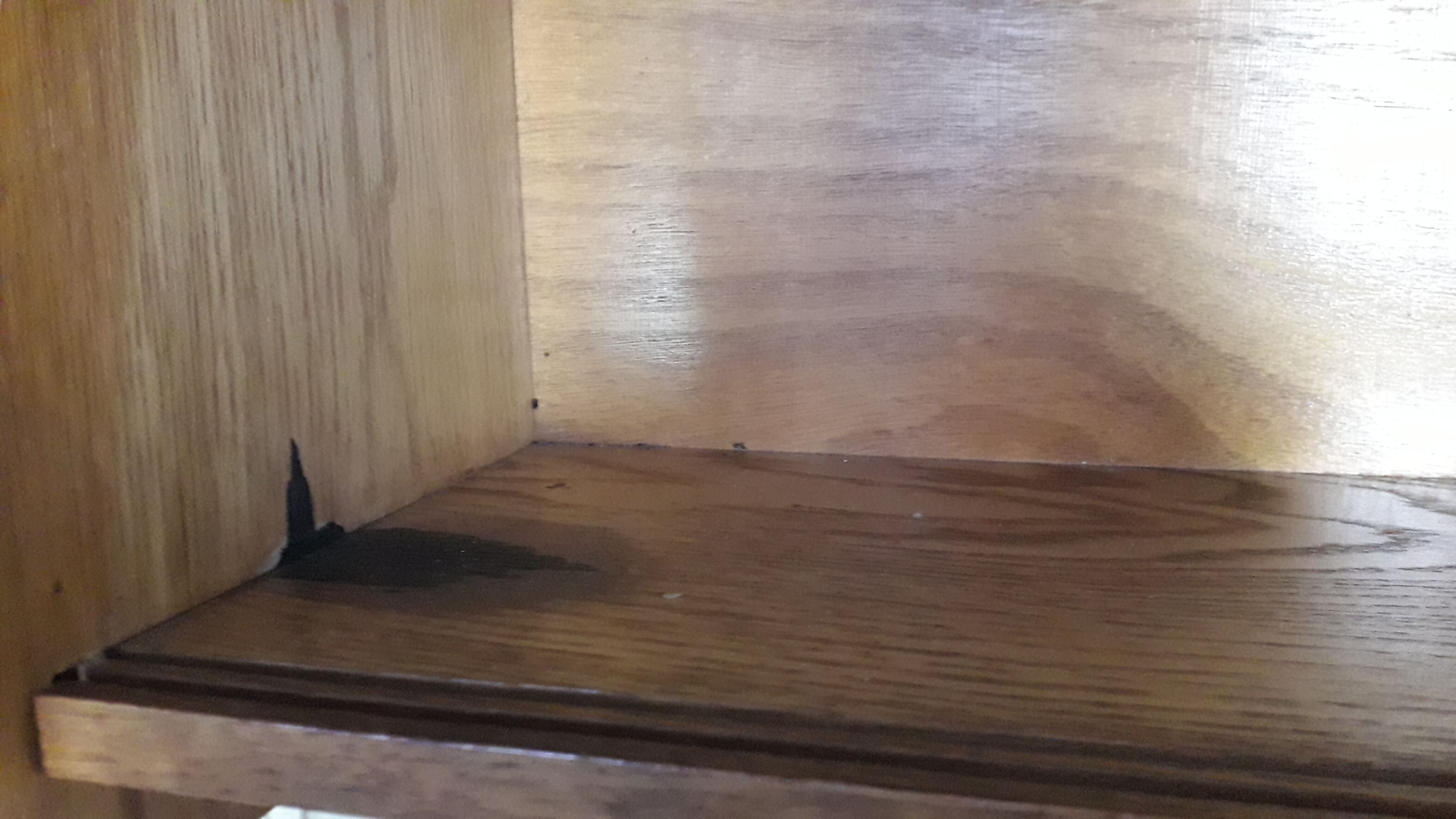 Wall shelf with sliding doors