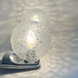 Pair of DusselPlastic wall lamps Germany, 1980s