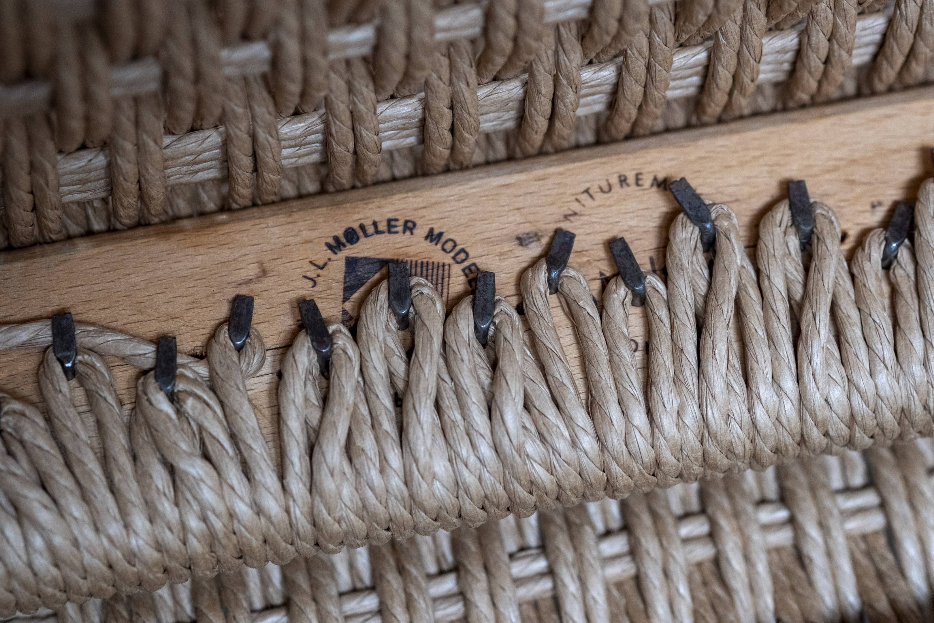 4x Niels Møller chair Model 75 in Oak, 1960s Denmark