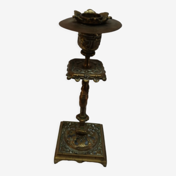 Antique candle holder