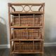 Meuble rotin vintage