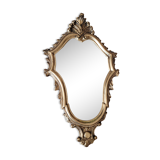 Golden lily mirror 46x27