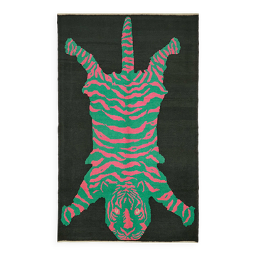 Turkish Handknotted Wool Tiger Rug 203 cm x 330 cm